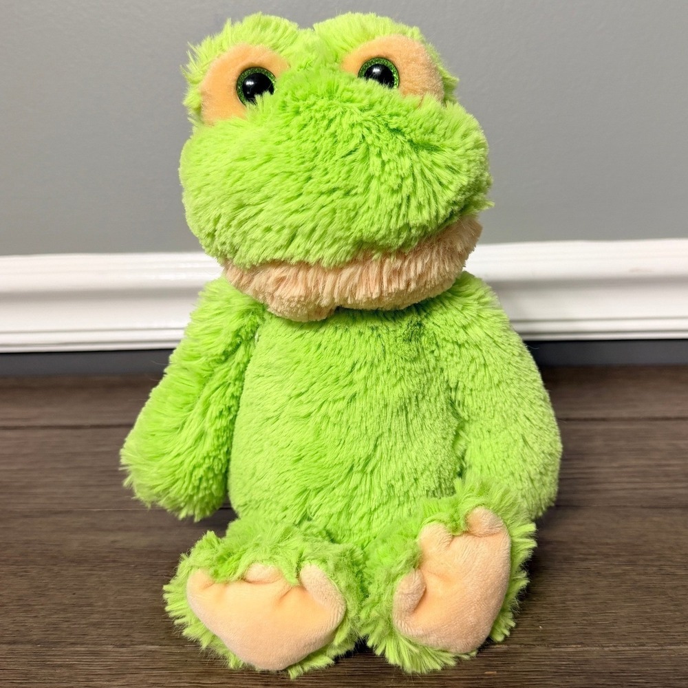Ty Attic Treasures Floyd‎ Frog Plush Green Stuffed Animal Toy